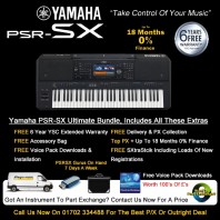 Yamaha PSR-SX700 Keyboard Ultimate Bundle
